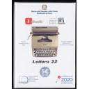 2020 - 5 euro Olivetti Lettera 22 Serie Eccellenze Italiane BIANCA